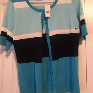 NY&Company mixed blues cardigan